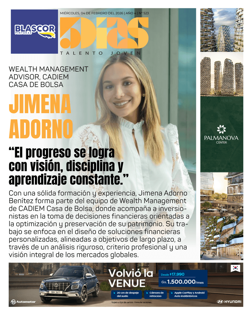 Tapa del Diario Talento Joven